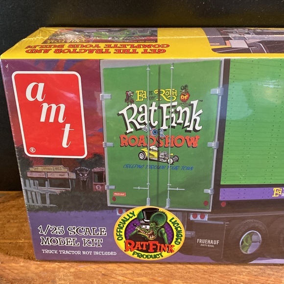 Rat Fink AMT 1/25 scale model Fruehauf Van. - Picture 4 of 15